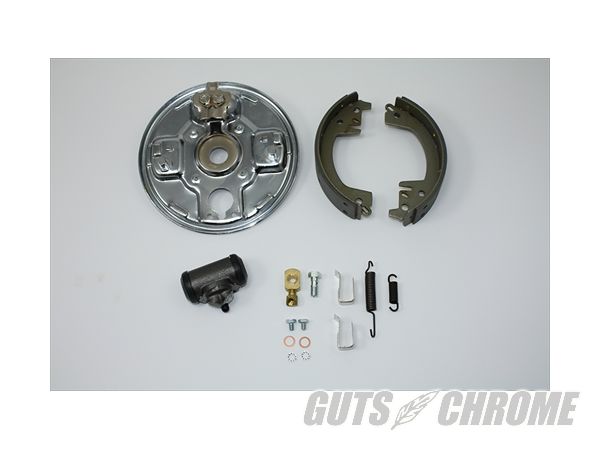 【取寄】23-9247 コンプリート リア ブレーキ バッキング プレート キット FL 1963-1972FX 1971-1972