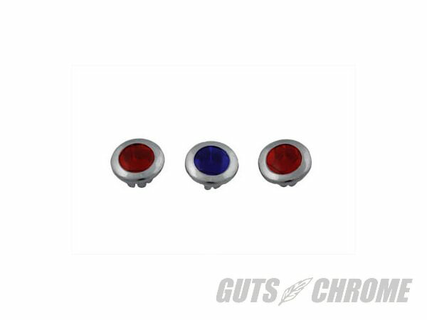 【取寄】39-0114 スリー ライト ダッシュ パネル レンズ セット FL 1962-1967