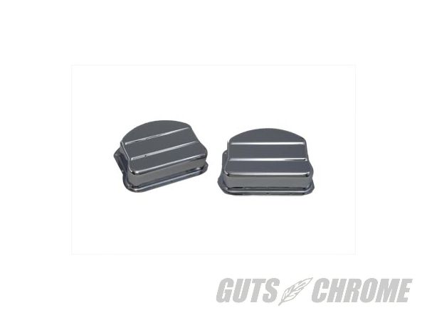 【取寄】42-0103 パンヘッド カバー セット クローム FL 1948-1965