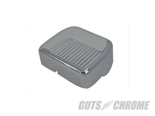 【取寄】42-0215 クローム フィニッシュ パンヘッド スタイル コイル カバー FXST 1984-1999FX 1971-19..