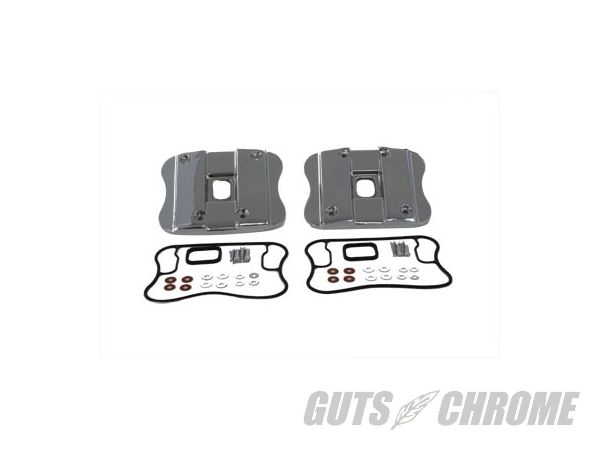 【取寄】43-0151 トップ ロッカー アーム カバー セット, クローム XL 1986-2003