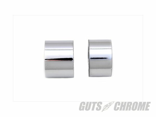 【取寄】44-0799 フロント ホイール アクスル スペーサーセット, クローム FXST 2007-UP front left an..