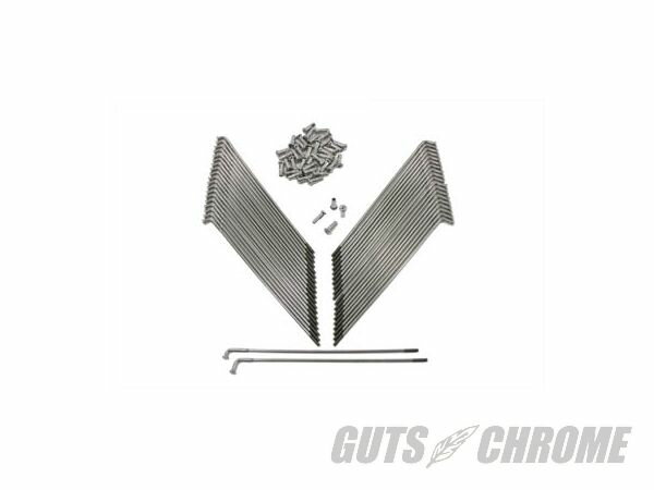 【取寄】45-0662 BUCHANAN 21” ステンレス スティール スポークキット Front