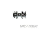 【取寄】45-0671 リア ハブ WITH インターナル, クローム スティール FXST 1986-1999FXR 1986-1994FXRS 1986-1...
