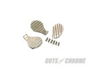 クーポン対象7【取寄】49-1923 フィンド ペダル パッドセット, 3 ピースS FL 1941-1951EL 1936-1940UL 1937-1948