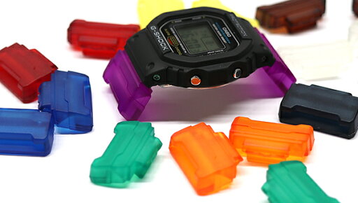 G-SHOCK Gショック 互換 アダプター NATOベルト ZULUベルト アダプター スケルトンカラー gs-a1s