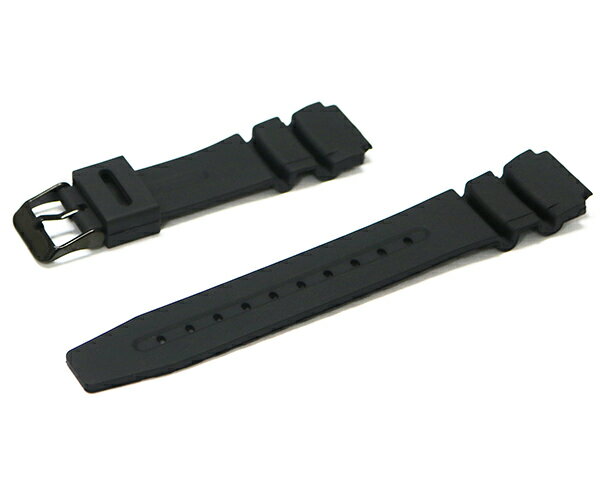 カシオ DW-290 互換 ベルト 19mm ラバー ウレタン (ステンレスバックル使用) ca-030