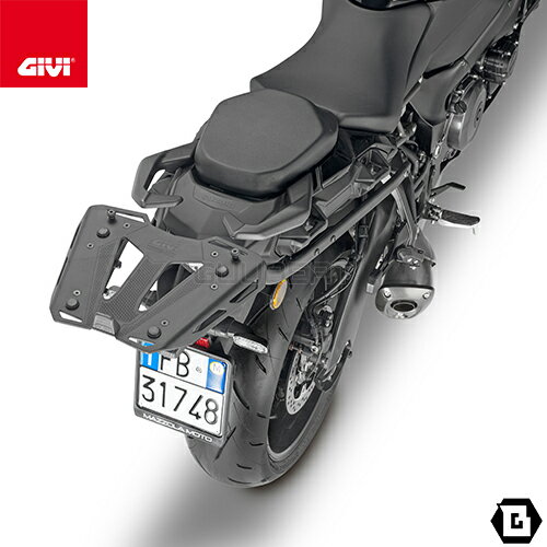 【5/16当店在庫品】GIVI 3121FZ リアキャリア リアボックス 用 MONORACK モノラック ／ SUZUKI GSX S1000GT (22 - 23)専用