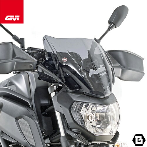 GIVI A2140 スモークスクリーン／YAMAHA MT-07 (18 - 20)専用／ジビ