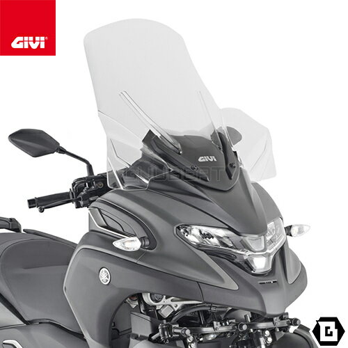 GIVI D2149ST スクリーン／YAMAHA TRICITY 300 (20 - 23)専用／ジビ 1