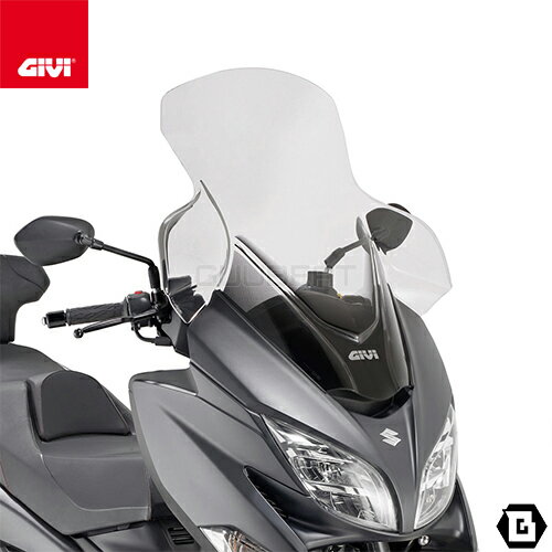 GIVI D3115ST スクリーン／SUZUKI BURGMAN 400 (17 - 23)専用／ジビ