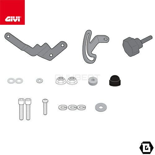 GIVI D5131KIT フィッティングキット ステー スクリーン用／BMW R 1250 GS / BMW R 1250 GS ADVENTURE専用