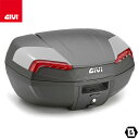 GIVI E46N2 トップケース 46L容量 RIVIERA ( リビエラ ) MONOLOCK ( モノロック ) リフレクター レッド ブラック / レッド