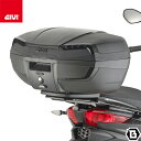 GIVI E46NB トップケース 46L容量 RIVIERA ( リビエラ ) トリプルブラック MONOLOCK ( モノロック ) リフレクター スモーク ブラック / スモーク