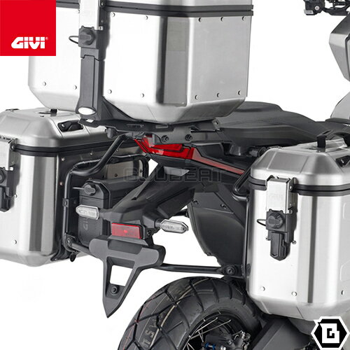 GIVI PLO1188MK サイドケースホルダー PL ONE-FIT MONOKEYサイドケース用／HONDA X-ADV 750 (21 - 23)専用／ジビ