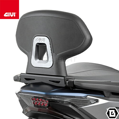 【5/28当店在庫品】GIVI TB1166A バックレスト／HONDA FORZA 350 (23) / HONDA ADV 350 (22) / HONDA FORZA 125-300 (19 - 20)専用／ジビ