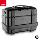 GIVI TRK46B TREKKER トップ・サイドケース兼用 ブラックアルミカバータイプ MONOKEYタイプ 46L容量 ブラック