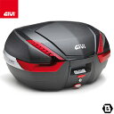 GIVI V47NN トップケース MONOKEYタイプ 47L容量 ブラックパネル / レッドレンズ ブラック / シルバー