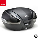 GIVI V47NNT トップケース MONOKEYタイプ 47L容量 シルバーサイドパネル / クリアレンズ ブラック / シルバー