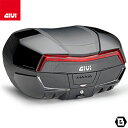 GIVI V58NNB MAXIA 5 トップケース MONOKEYタイプ 58L容量 ブラックパネル / レッドレンズ ブラック