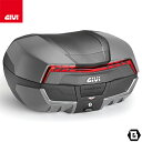 GIVI V58NNG MAXIA 5 トップケース MONOKEYタイプ 58L容量 グラファイトパネル / レッドレンズ ブラック / グレー