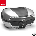 GIVI V58NT MAXIA 5 トップケース MONOKEYタイプ 58L容量 シルバーパネル / クリアレンズ ブラック / シルバー