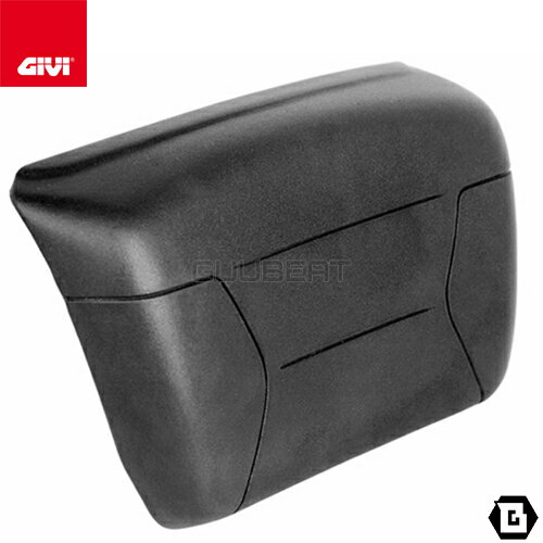 GIVI E110 バックレスト トップケース用 ポリウレタン製 ブラック 汎用タイプ バイク用