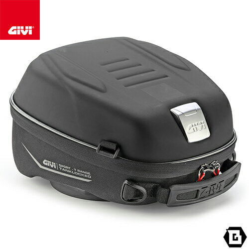 GIVI ST605+ タンクバッグ TanklockED対応 キー付き 5L 防水仕様 反射プリント付 スマホホルダー・レイ..