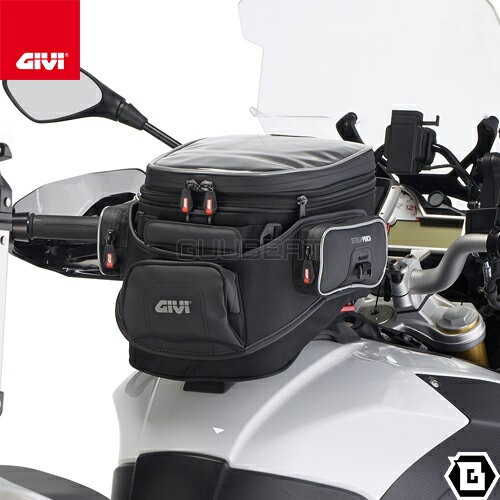 GIVI XS308Y タンクバッグ TANKLOCK対応 20L エンデューロモデル 脱着式ウエストバッグ付 レインカバー..
