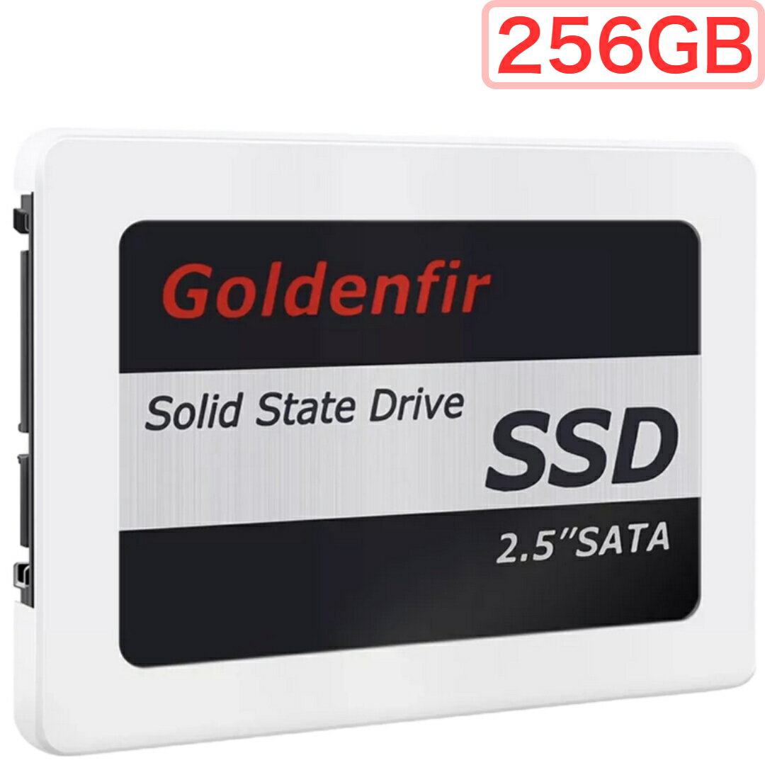 ڥݥ5ܡSSD 256GB SATA ¢2.5 ۥ磻 ¦   HDD ߴ NTFS exFAT ext4 եޥå Goldenfir