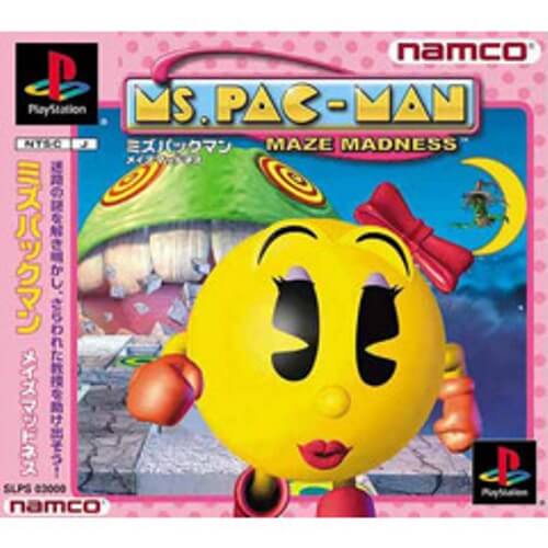 【中古】研磨済 追跡可 送料無料 PS ミズ・パックマン メイズマッドネス 【中古】研磨済 追跡可 送料無料 PS ミズ・パックマン メイズマッドネス