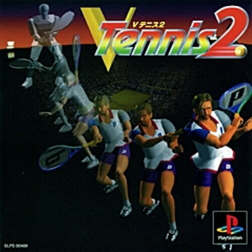 【中古】研磨済 追跡可 送料無料 PS V-Tennis 2
