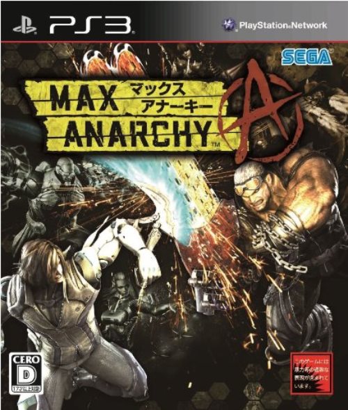 【中古】研磨済 追跡可 送料無料 PS3 MAX ANARCHY (マックスアナーキー)