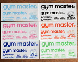gymmaster(ジムマスター)GMST01gymmasterステッカー