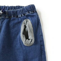 gymmaster(ジムマスター)G843364ストレッチデニムクロップドリブパンツ
