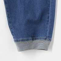 gymmaster(ジムマスター)G843364ストレッチデニムクロップドリブパンツ
