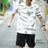 gymmaster(ジムマスター)G933339梨地ハッピーペイントTee(全面プリント)