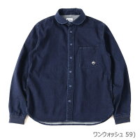 gymmaster(ジムマスター)G143624ストレッチデニムスナップシャツジャケット