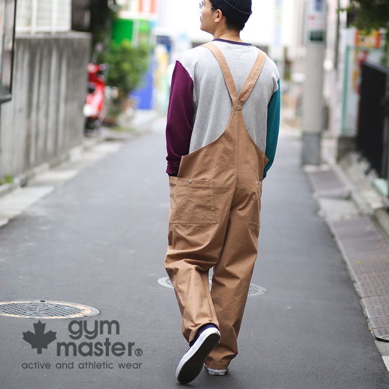 ■GO OUT 掲載商品■gym master(ジムマスター) G157652 ストレッチピケオーバーオール ■GO OUT 掲載商品■gym master(ジムマスター) G157652 ストレッチピケオーバーオール