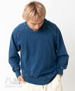 gym master 公式 11ozインディゴスウェットクルーネック【変化を楽しみ 育てる服】メンズ レディース ユニセックス デニムトレーナー ストレッチ ス...