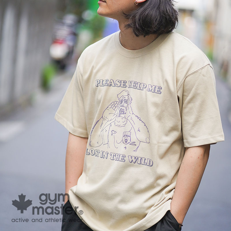 gym master(ジムマスター)公式HELP ME TEE『Begin』掲載｜tシャツ|汗染み軽減|防臭加工|半袖｜メンズ｜レディース｜カジュアル｜ブランド ｜ストリート｜綿100％｜ドライ｜おしゃれ｜短袖｜T恤衫 international shipping｜G433601