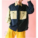 gym master(ジムマスター)公式 ストレッチスラブメガシャツ|シャツ メンズ|レディース|ワークシャツ|フラップポケットシャツ|長袖シャツ|ワイド|大き...