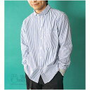 gym master(ジムマスター)公式 2WAYショールカラーロングスリーブシャツシャツ 白シャツ メンズ メンズ レディース 無地?ストライプ チェック ギ...