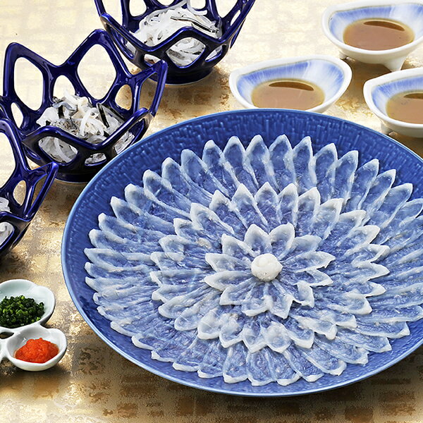 天然とらふぐ刺身セット（3人前） 福岡直送冷凍便/商品代引不可　[天然とらふぐ刺し身,てっさ]