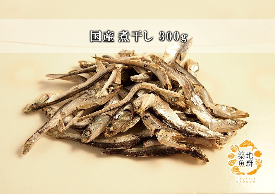 煮干し300g 国産 常温便　[煮干し]