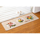 【送料無料】 キッチンマット ルドゥーテコレクション コリナ 約40X120cmカネタツ(3)