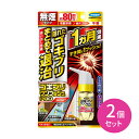 ゴキブリワンプッシュプロ 20ml 2個セット 殺虫剤 ゴキブリ駆除 1プッシュ 無煙タイプ しっかり退治 まとめて退治 追い出し効果 ベタつきなし 卵にも効く...