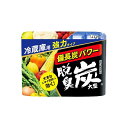 脱臭炭 冷蔵庫 大型 炭の力 強力脱臭 備長炭 活性炭 キムチ臭 ニンニク臭 生もの臭 ゼリー状 消臭 脱臭 抗菌 ミネラル脱臭 ミネラル抗菌 悪臭 匂い消し エステー