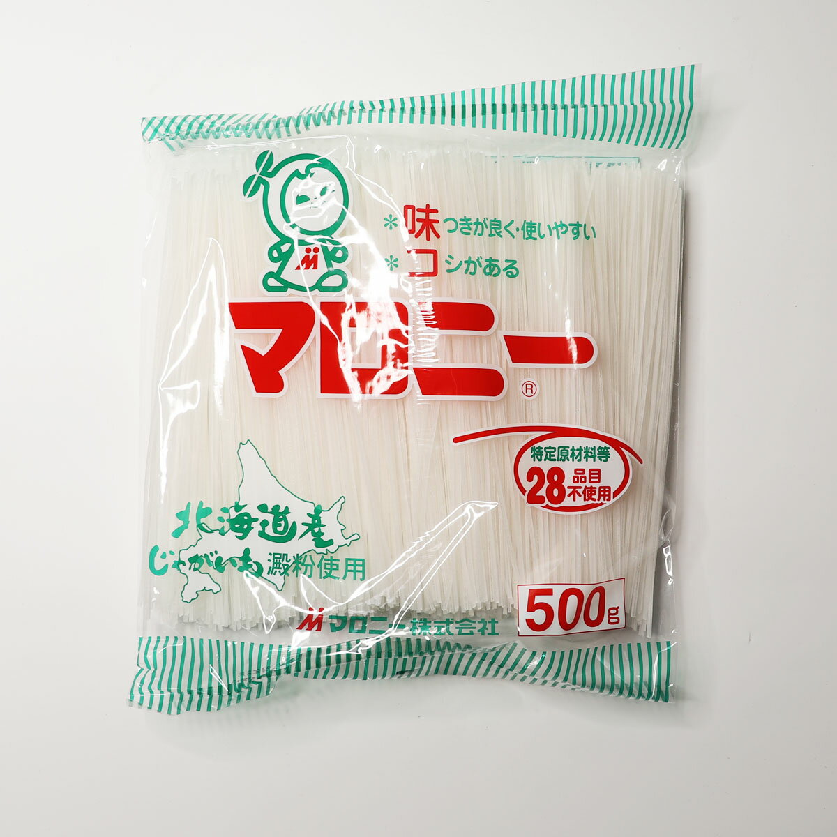 ［マロニー 500g］マロニーちゃん 葛切 鍋用 業務用サイズ 業務用食品 食品 食材 プロ用 業務用 プロ仕様 大容量 お買得サイズ お買得 お得サイズ コスパ 大袋 大サイズ ジャンボ