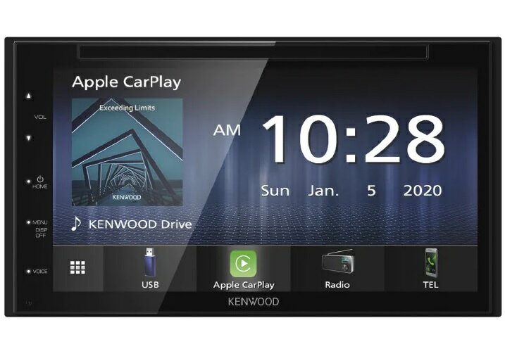 ケンウッド DDX5020S 2DINオーディオ DVD/CD/USB/Bluetoothレシーバー スマホミラーリング MP3/WMA/AAC/WAV/FLAC対応 Apple CarPlay Android Auto対応 DDX-5020S